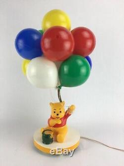 winnie the pooh lamp with balloons