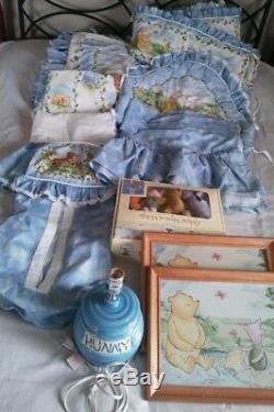 vintage winnie the pooh crib set