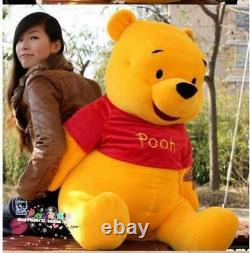 100cm Cute Giant Huge Big Winnie The Pooh Bear Stuffed Animal Plush Toys Gift A+ 