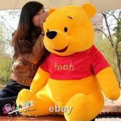 100cm GIANT HUGE BIG Winnie The Pooh bear STUFFED ANIMAL PLUSH TOYS Xmas GIFT