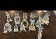 11 Pieces Lenox/disney Winnie The Pooh Crystal Figures Withgold Plated Accent