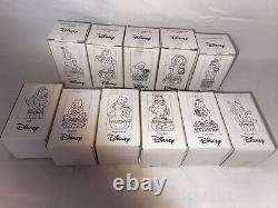 11 Winnie The Pooh Months Porcelain Trinket Hinged Box Lot Birthday Holiday Gift