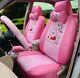 18 Piece Pink Winnie The Pooh And Piglet Car Seat Covers