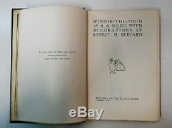 1926 1st Edition/1st Impression A. A. Milne WINNIE THE POOH Illustrated Shepard