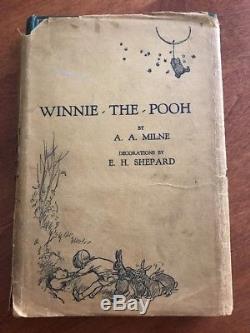 1926 A. A. Milne, Winnie The Pooh Ernest Shepard Dutton 4th US Edition Rare Book