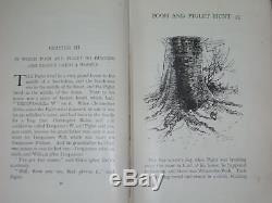 1926 RARE 1st Edition Winnie The Pooh A A Milne 1st Print, Fine Condition