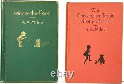 1926 WINNIE THE POOH aa milne CHRISTOPHER ROBIN House at Corner TIGGER & FRIENDS