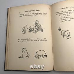 1926 Winnie The Pooh by AA Milne 39th Edition 5.5x8 EP Dutton & Co