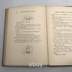 1926 Winnie The Pooh by AA Milne 39th Edition 5.5x8 EP Dutton & Co