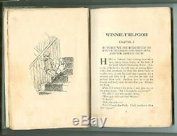 1926 Winnie the Pooh by A. A. Milne Hardcover First US Edition / First Printing