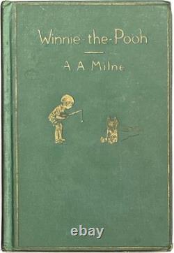 1926 book WINNIE THE POOH The House at Corner MILNE Disney bear TIGGER & FRIENDS