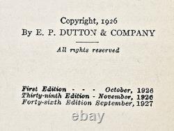 1926 book WINNIE THE POOH The House at Corner MILNE Disney bear TIGGER & FRIENDS