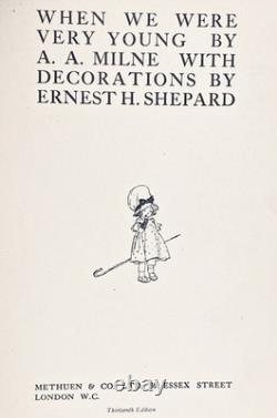 1926 book WINNIE THE POOH The House at Corner MILNE Disney bear TIGGER & FRIENDS