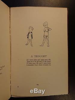 1927 1st ed Now We Are Six + 1928 1ed House at Pooh Corner Winnie-the-Pooh Milne