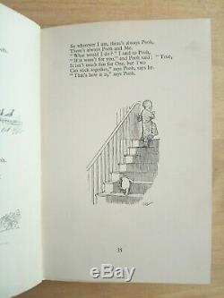 1927 EDITION NOW WE ARE SIX by A A MILNE. WINNIE THE POOH FIRST. 1ST / 2ND PRINT