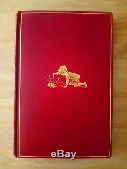 1927 FIRST EDITION NOW WE ARE SIX by A A MILNE. WINNIE THE POOH. 1ST / 2ND PRINT