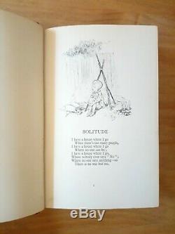 1927 FIRST EDITION NOW WE ARE SIX by A A MILNE. WINNIE THE POOH. 1ST / 2ND PRINT