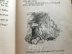 1927 Winnie the Pooh, A. A. Milne, Early US Edition, First Form
