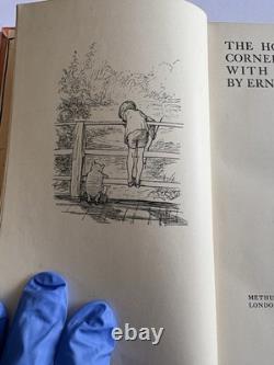 1928 THE HOUSE AT POOH CORNER A. A. Milne First Edition E. H. Shepard Illustrated