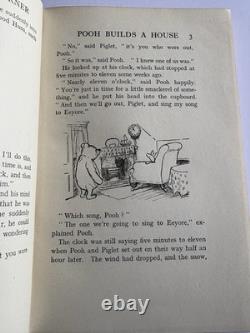 1928 THE HOUSE AT POOH CORNER A. A. Milne First Edition E. H. Shepard Illustrated