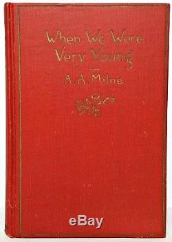 1928 ed WINNIE THE POOH SET House at Corner FIRST YEAR PRINTING Disney A A MILNE
