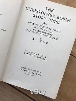 1929 1st First Edition Christopher Robin Story Book. A A Milne. Winnie The Pooh