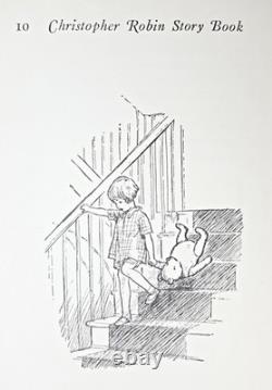 1929 Christopher Robin WINNIE THE POOH Bear FIRST ED 1st PRINTING Disney A MILNE