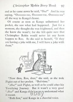 1929 Christopher Robin WINNIE THE POOH Bear FIRST ED 1st PRINTING Disney A MILNE