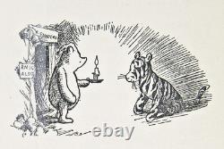 1932 edition WINNIE THE POOH Rare 2ND PRINTING House at Corner A A MILNE TALES