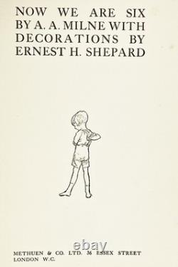 1934 WINNIE THE POOH Cheap FIRST EDITION House at Corner A MILNE Rare METHUEN uk