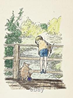 1934 WINNIE THE POOH Cheap FIRST EDITION House at Corner A MILNE Rare METHUEN uk