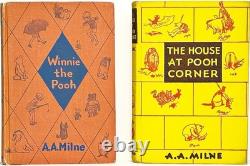 1935 books WINNIE THE POOH vintage TIGGER & FRIENDS Baby A MILNE teddy BEAR