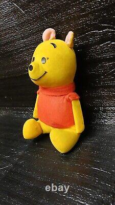 1960's Disney Winnie the Pooh sawdust Stuffed Animal Toy Gund Sears Teddy Bear