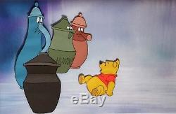 1968 Walt Disney Winnie The Pooh Honey Pots Original Production Animation Cels