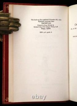 1973 Exquisite Bayntun-Riviere Binding Winnie-The-Pooh Omnibus