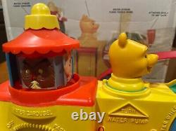 1976 Winnie the Pooh Busy Bath activity center sold by Sears licensed by Disney