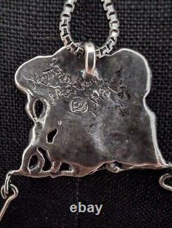 1981 Marty Magic Macklin Winnie the Pooh 100 Acre Wood Silver Necklace 5 Charms
