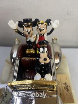 1994 Disney Sculpture Stepping Out By Ron Lee SIGNED Limited edition 177/500