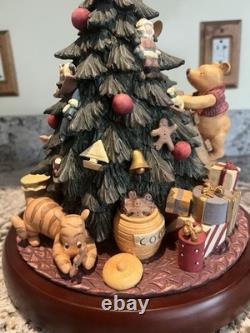 1995 Charpente Disney Pooh & Friends Trimming Christmas Tree Centerpiece NIB