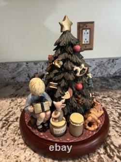 1995 Charpente Disney Pooh & Friends Trimming Christmas Tree Centerpiece NIB