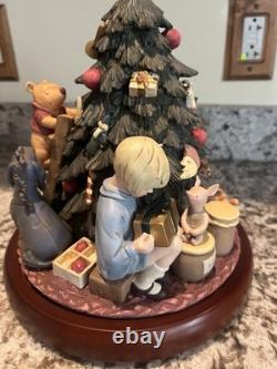 1995 Charpente Disney Pooh & Friends Trimming Christmas Tree Centerpiece NIB
