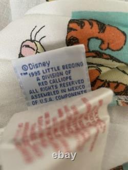 1995 Winnie the Pooh Patchwork Pooh Crib Set