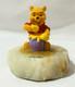 1997 Disney Ron Lee Winnie The Pooh & Honey Pot Figurine #1199/5000 Onyx Base