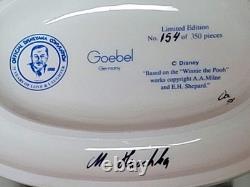 1998 Disneyana Convention Goebel Winnie The Pooh #154/350 Signed With Orig Box