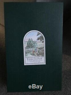 1998 MINT In Box COA Christopher Robin & Winnie The Pooh R John Wright Artist NR