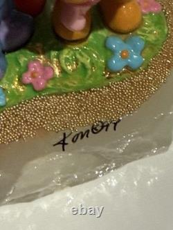 1998 Ron Lee Winnie The Pooh Piglet Tigger Eeyore Disney Statue Figurines RARE