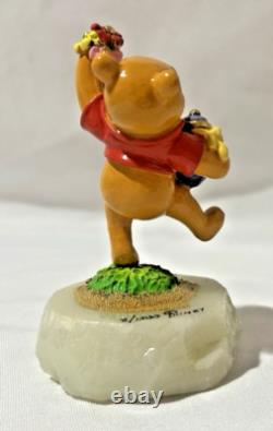 1999 Ron Lee Disney Winnie The Pooh Thank You Love Pooh Valentine Statue #8/1500