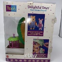 1999 Winnie The Pooh's Friendly Places Delightful Days Tree House Playset