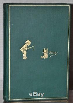1st/1st Edition W. Original First Printing Jacket Winnie The Pooh A. A. Milne