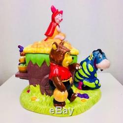 2000 Vintage Disney Winnie the Pooh & Friends Halloween Cookie Jar with Sound